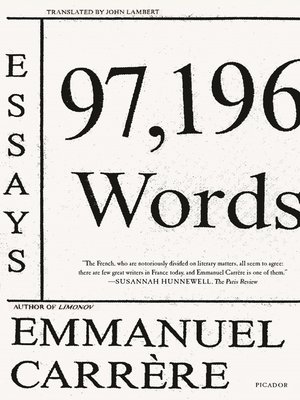 97,196 Words - ebook